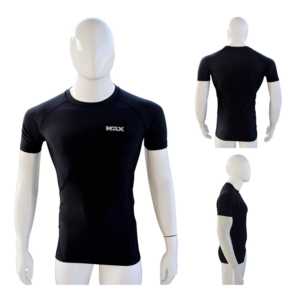 Men's Compression Rash Guard Base Layer Shirt