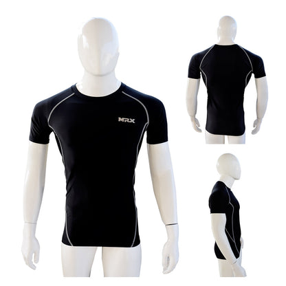 Men's Compression Rash Guard Base Layer Shirt
