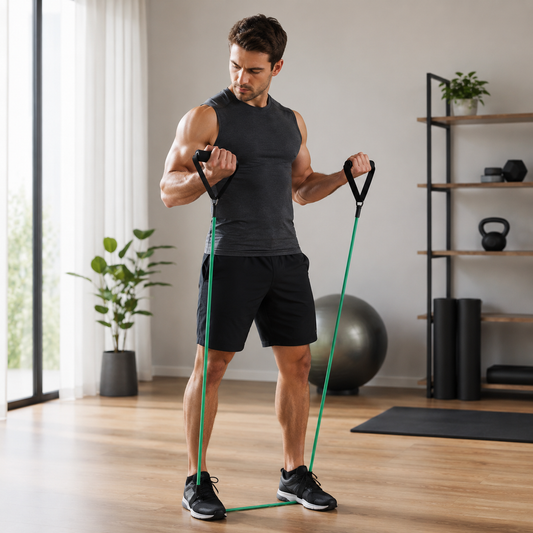 FlexCore™ Resistance Pull Rope – Your Pocket Gym for Full-Body Strength